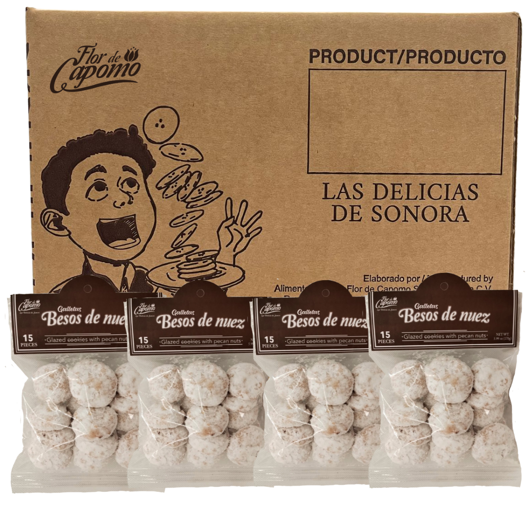 Caja Besitos de Nuez con 15 piezas
