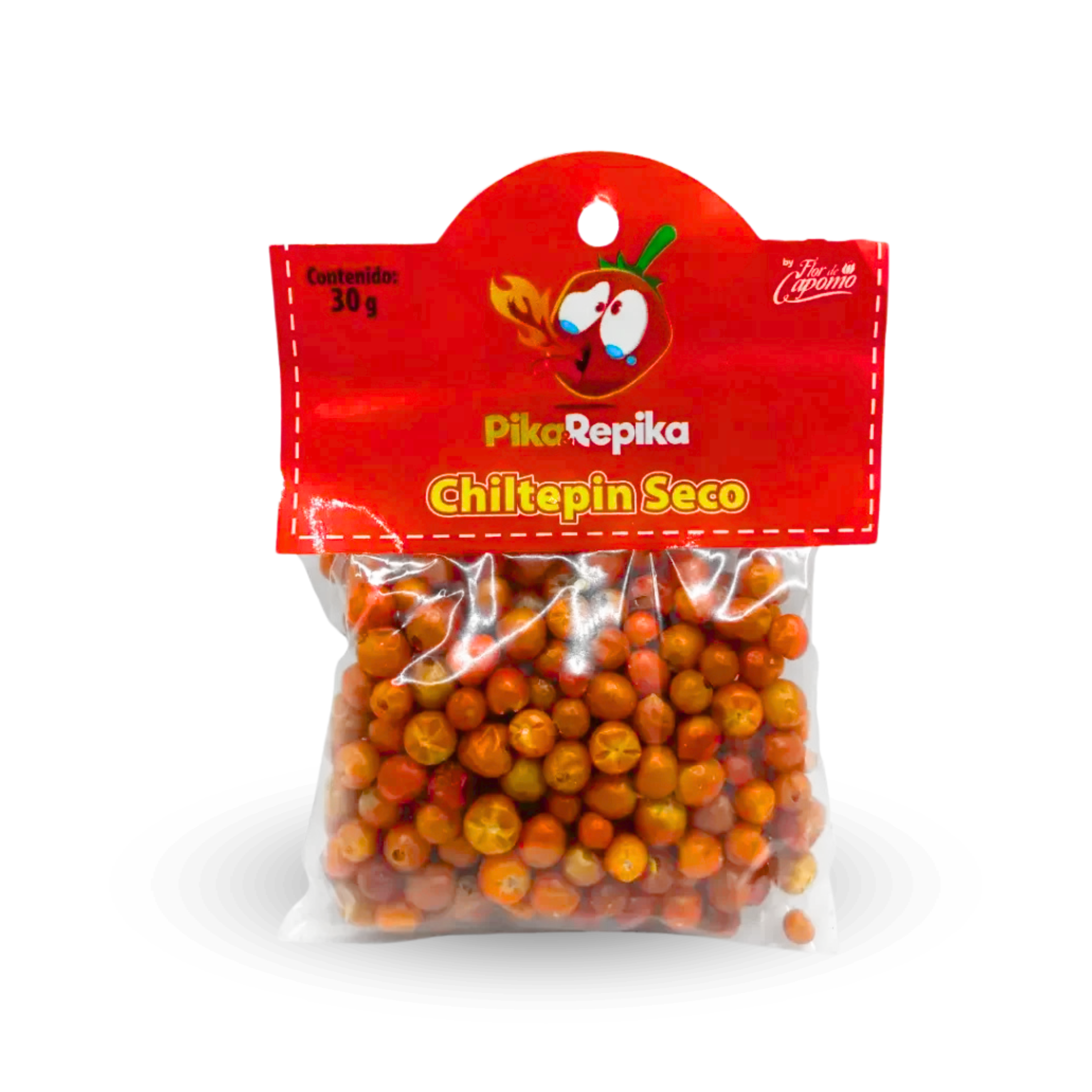Caja Chiltepín Seco 30 gramos