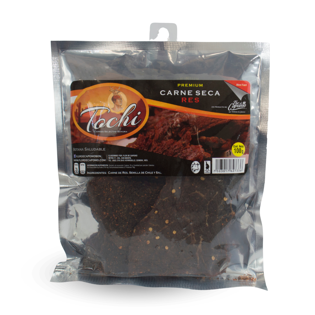 Caja Carne Seca 100 gramos