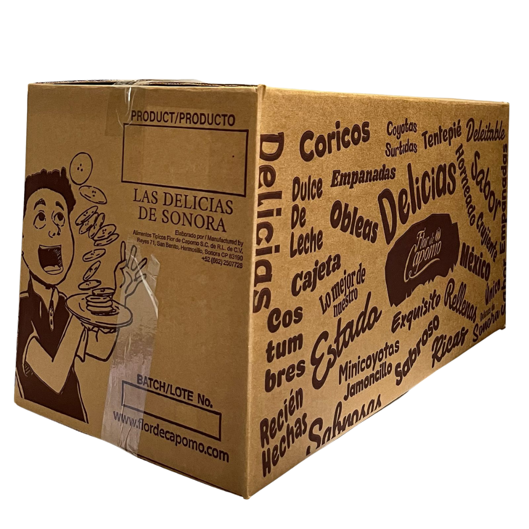 Caja Coyotas Jamoncillo con 10