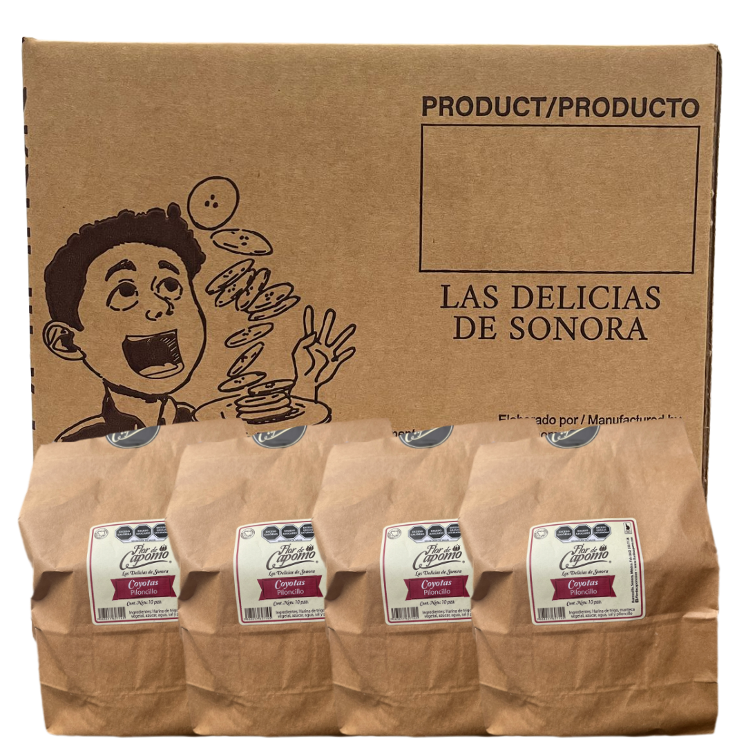 Caja Coyotas Piloncillo con 10
